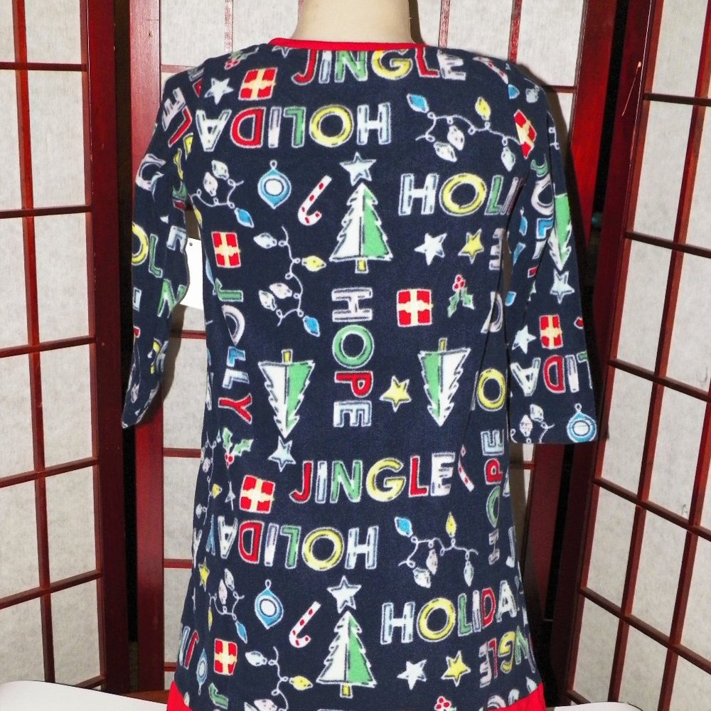 CLEARANCE Girls Christmas Nightgown & Doll Gown Set - Picture 4 of 5